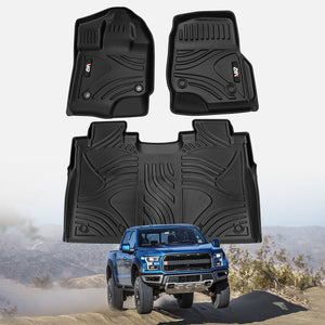 TPE All Weather Floor Mats Fit