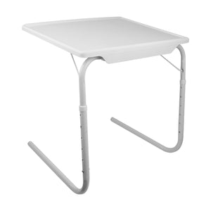 Foldable Tray Table Portable Sofa TV Tray 6 Heights 3 Angl
