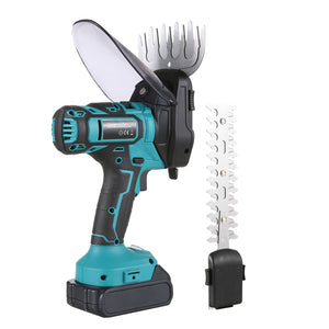 20V Cordless Grass Trimmer 2000mAh 2 In 1 Handheld Electric La...