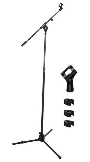 5 Core Mic Stand Adjustable Microphone Stands Floor W 180° Rot...