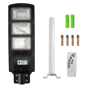 Solar Street Path Light Outdoor 180LEDs Sensor Remote Control...