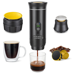 3 In 1 Portable Espresso Machine Cordless Mother Day Self Heat...