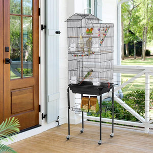 Bird Cage 64'' Medium Small Parrot Parakeet Bird Cages