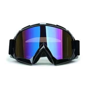 Motorcycle Goggles Fit Over Glasses Dirt Bike Skiing Anti-Fog