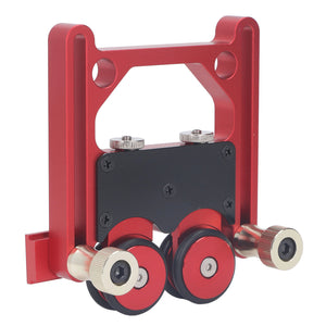 Table Saw Stock Roller Woodworking Double Wheel Sliding Feedin...