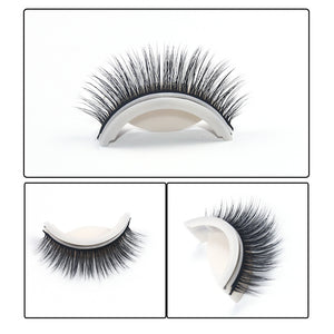 Self Adhesive Eyelashes Reusable 3D False Lashes Easy T