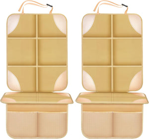 Car Seat Protector, Non-Slip Backing Will Not Leave Imprint