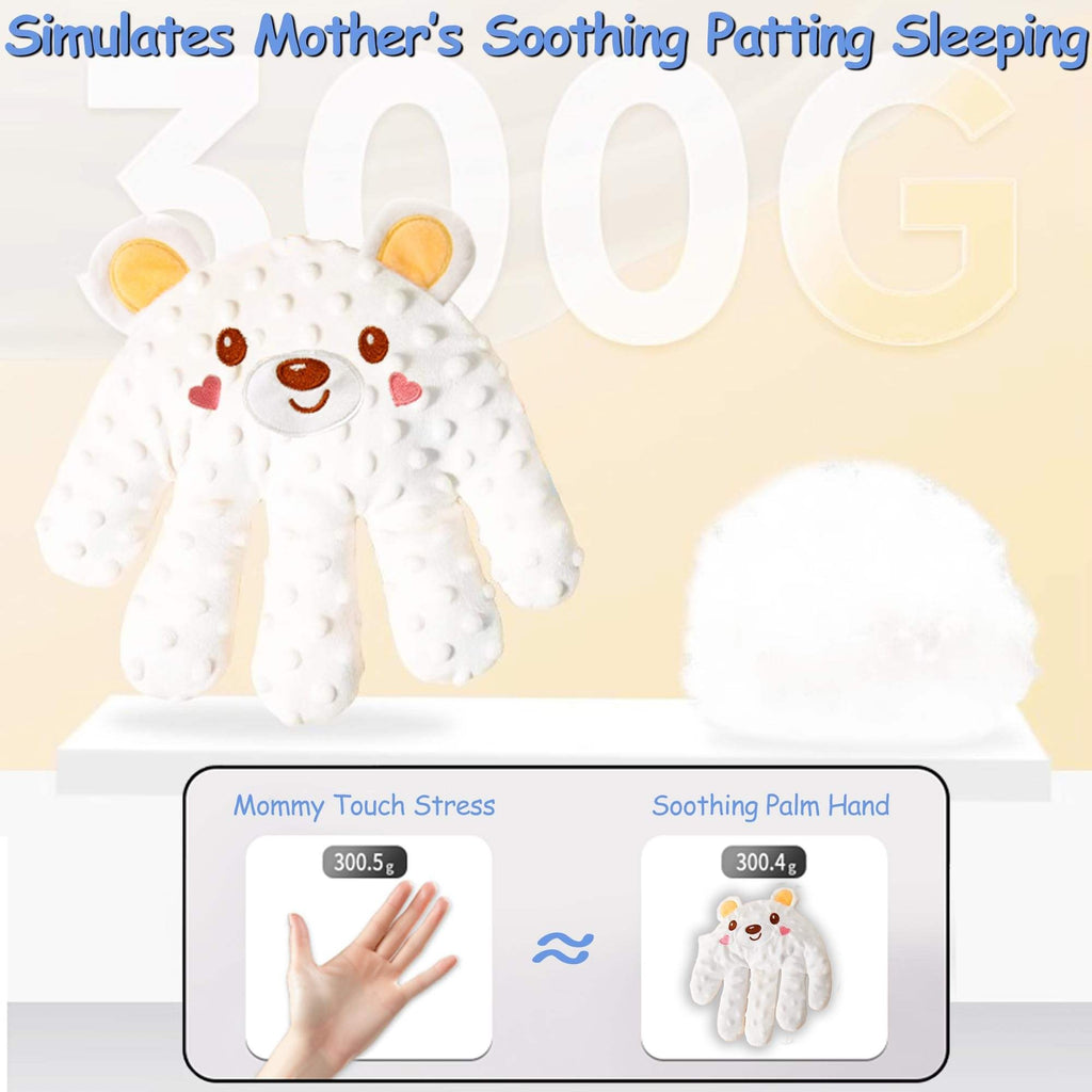 Electric Automatic Patting Device,Cute Baby Soothing Palm,Newborn Hand Gloves,El