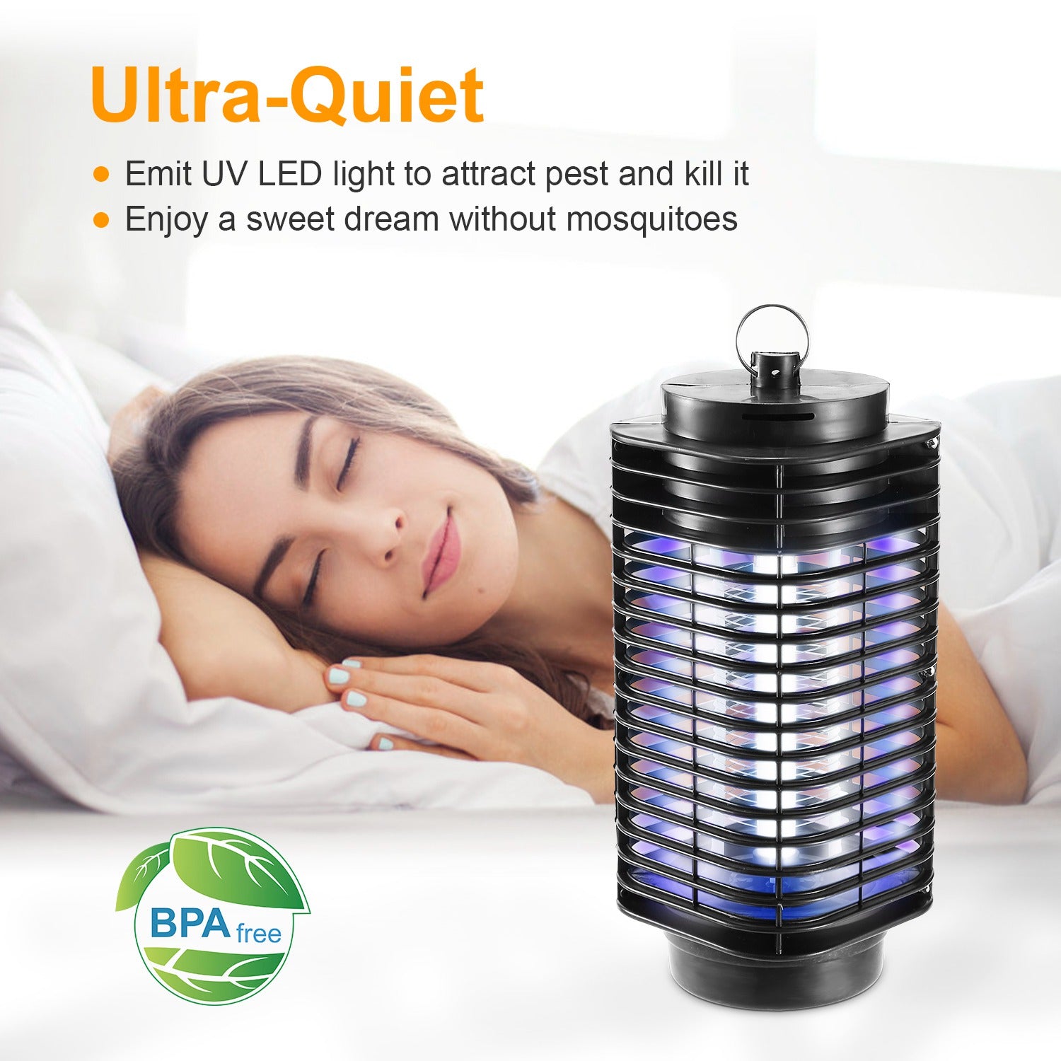 1Pc Electric Bug Zapper UV Light Flying Zapper Insect Killer Lamps Pest Mosquito