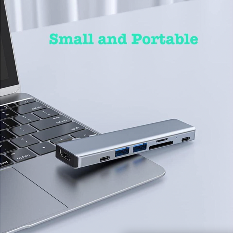 Multiport USB-C Hub Type C To USB 3.0 4K HDMI Adapter For Macbook Pro  Air USA