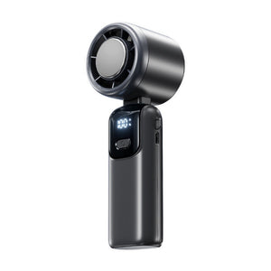 Portable Handheld Turbo Fan With Ice Cooler Type-C Rechargeable Summer Outdoor Cooling Hight Speed