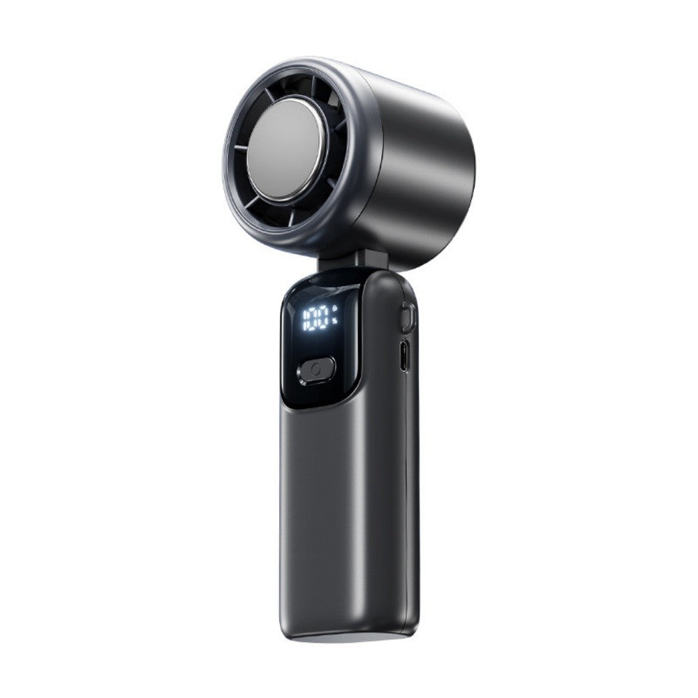 Portable Handheld Turbo Fan With Ice Cooler Type-C Rechargeable Summer Outdoor C
