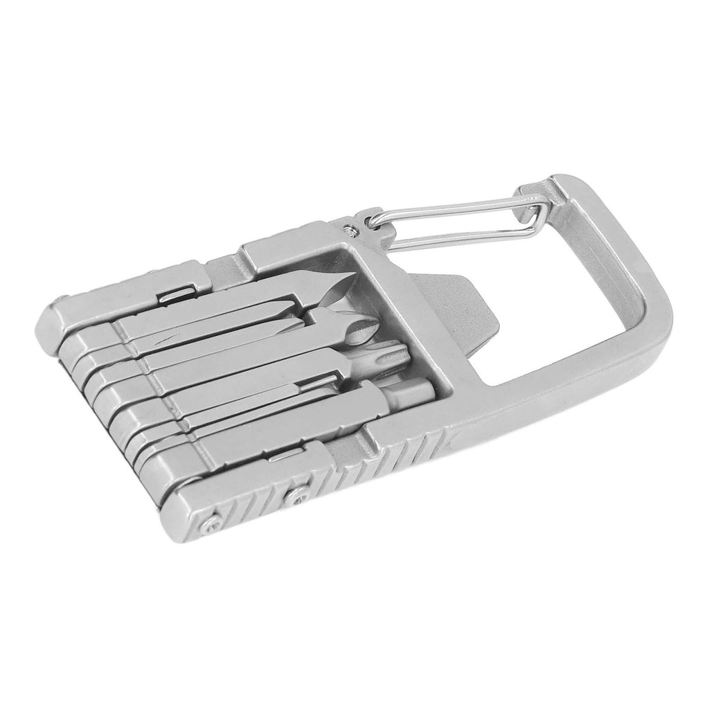 12 In 1 Multitool Cross Slot Hex Star Screwdriver Bit Box Bottle Opener Card Rem