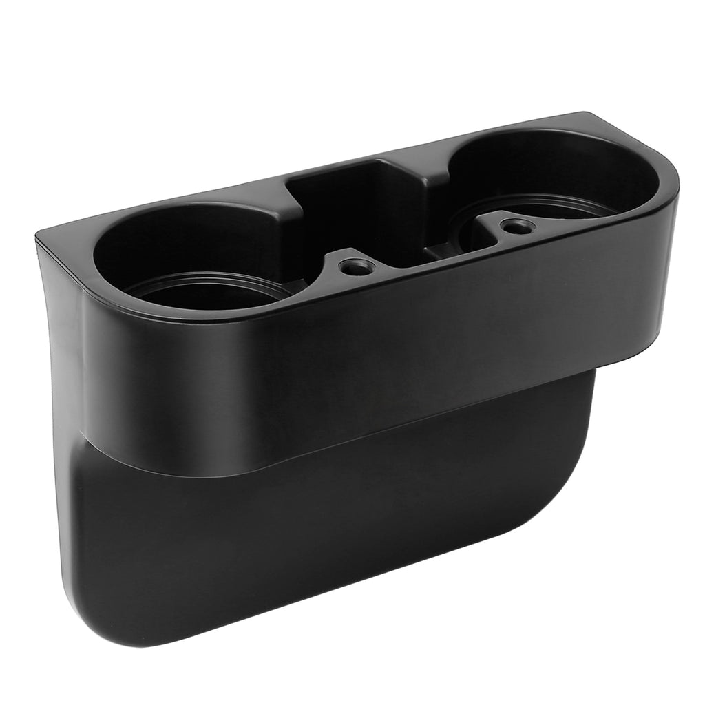 1Pc Car Seam Cup Holder Seat Gap Wedge Drink Storage Organizer Console Side Pock