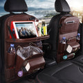 PU Leather Car Storage Bag Multifunction Seat Back Hanging Organizer (Viral) — MEGA MARKET