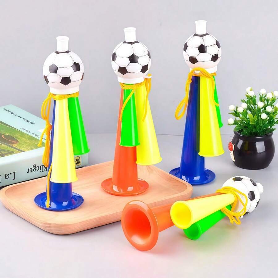 4pcs Football Cheering Horn,World Cup Supporter Horn, Match Day Accessory, Party