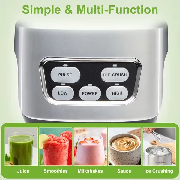 Moothie Blender, Countertop Blenders For Kitchen With 23 34 60oz BPA-Free Portab