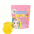40pcs Turmeric Kojic Acid Cleansing Pads, Turmeric Cleansing Pads With Vitamin B