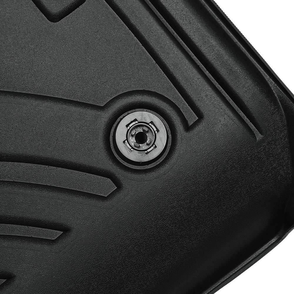 TPE All Weather Floor Mats Fit For Ford F150 2015-2025 Without Fold Flat Storage