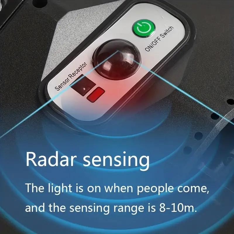 1x Ultra-Bright LED Solar Outdoor Streetlight Daylight Mode Garden Lighting