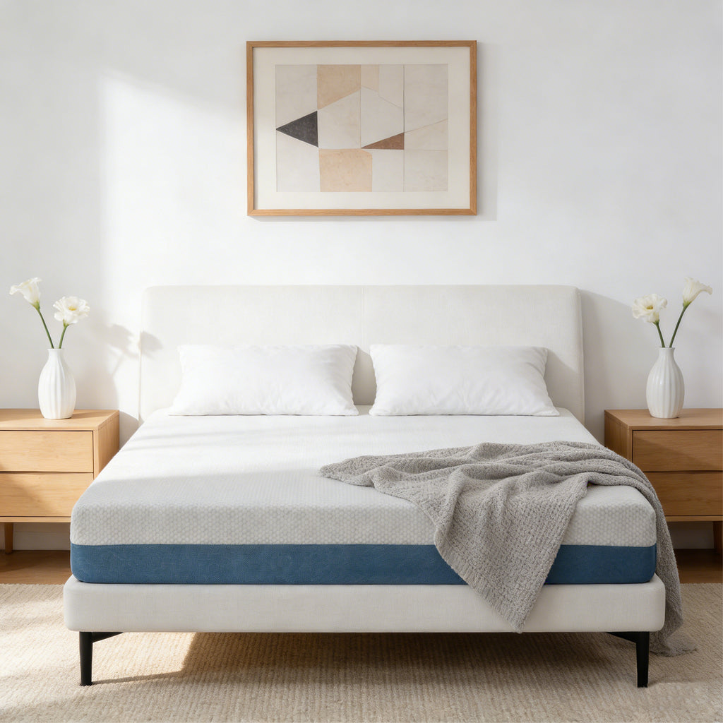 10 Inch Queen Mattress - Sterilizing & Airy, Premium High Resilience For Optimal
