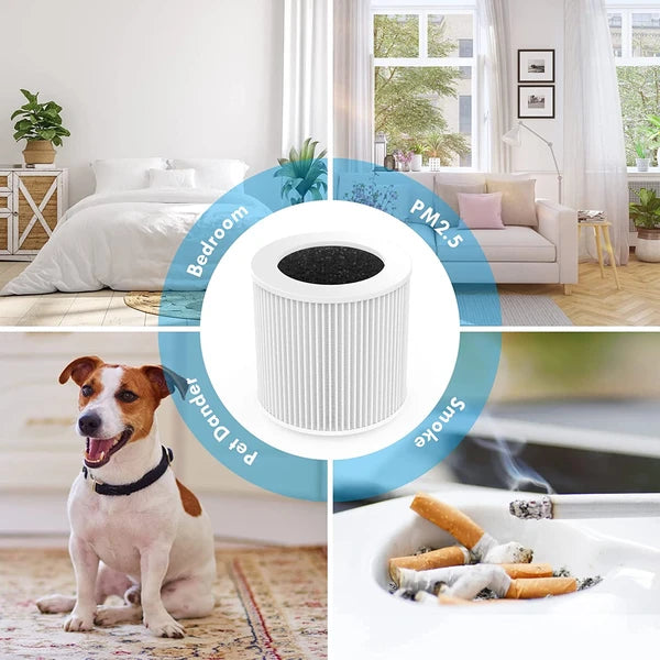 Air Purifier A1 Replacement Filter, H13 True HEPA Air Cleaner Filter - Shipped F