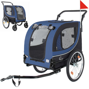 2-in-1 Bike Trailer & Pet Stroller
