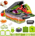 15 In 1 Vegetable Chopper Fruit Cutter Food Onion Veggie Dicer Slicer Peeler Kit