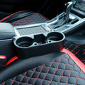 1Pc Car Seam Cup Holder Seat Gap Wedge Drink Storage Organizer Console Side Pock