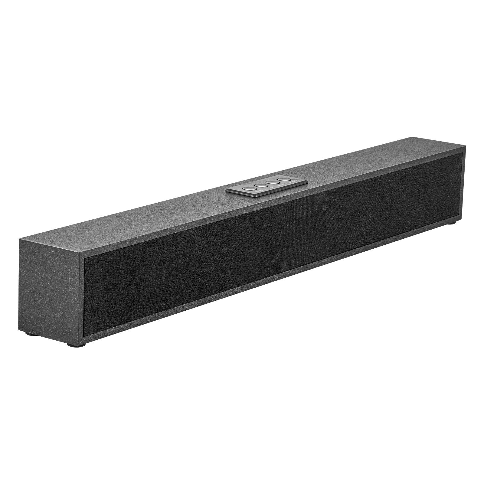 Sound Bar For Smart TV, 2.0 Channel, 24-Inch Compact Soundbar TV Speakers For Pr