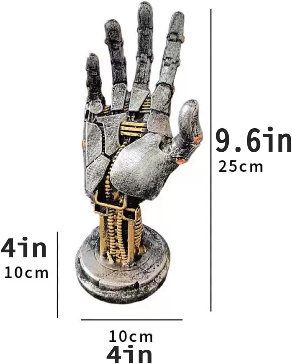 Creative Mechanical Hand Staue, Gaming Controller Holder Stand, Headphone Holder