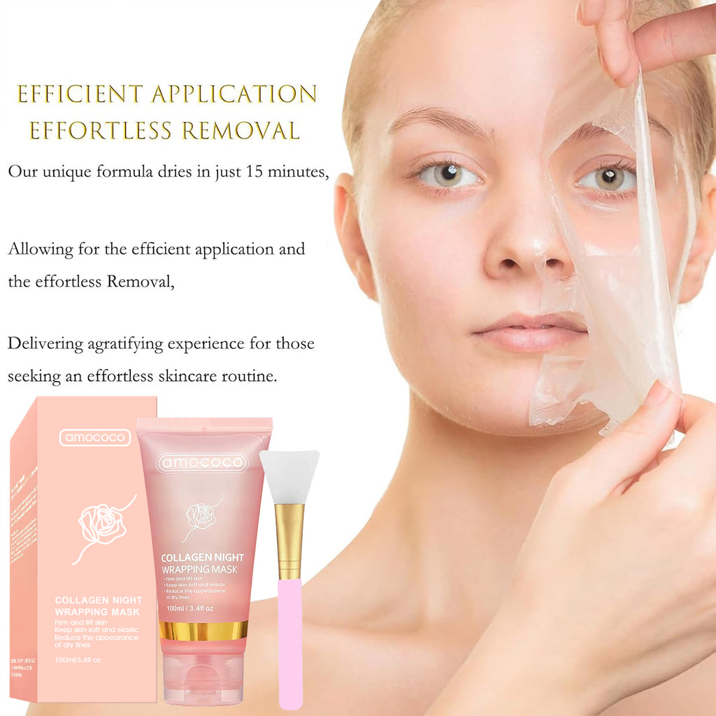 Only Supports Self Pickup With Waybill Collagen Night Wrapping Mask Firm & Lift 