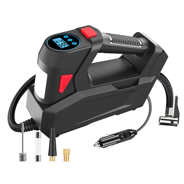 Portable Tire Inflator 120 PSI Maximum 90W Powered Tire With Digital Display LED