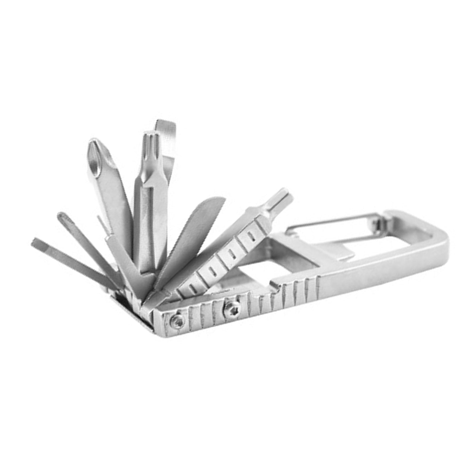 12 In 1 Multitool Cross Slot Hex Star Screwdriver Bit Box Bottle Opener Card Rem