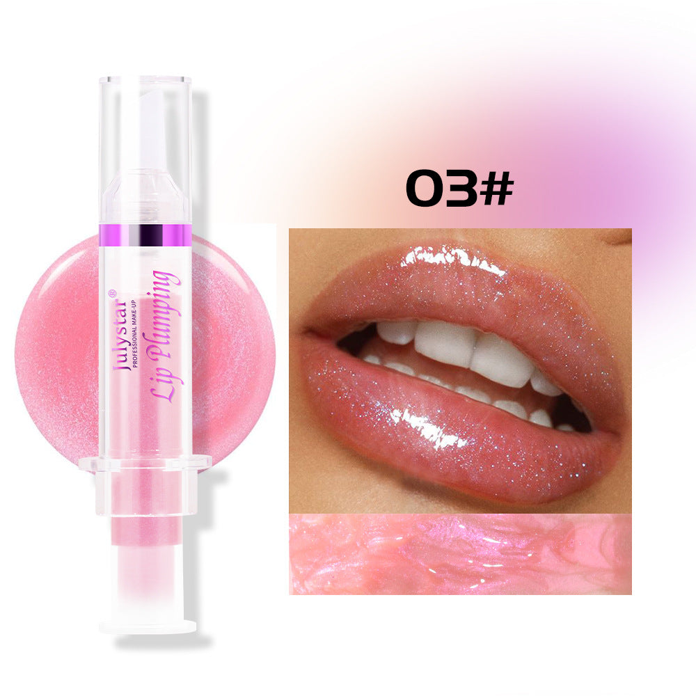 Lip Plumping Booster, Spicy Lip Plumping Oil, Ultra Hydrating Glossy Lip Plumper