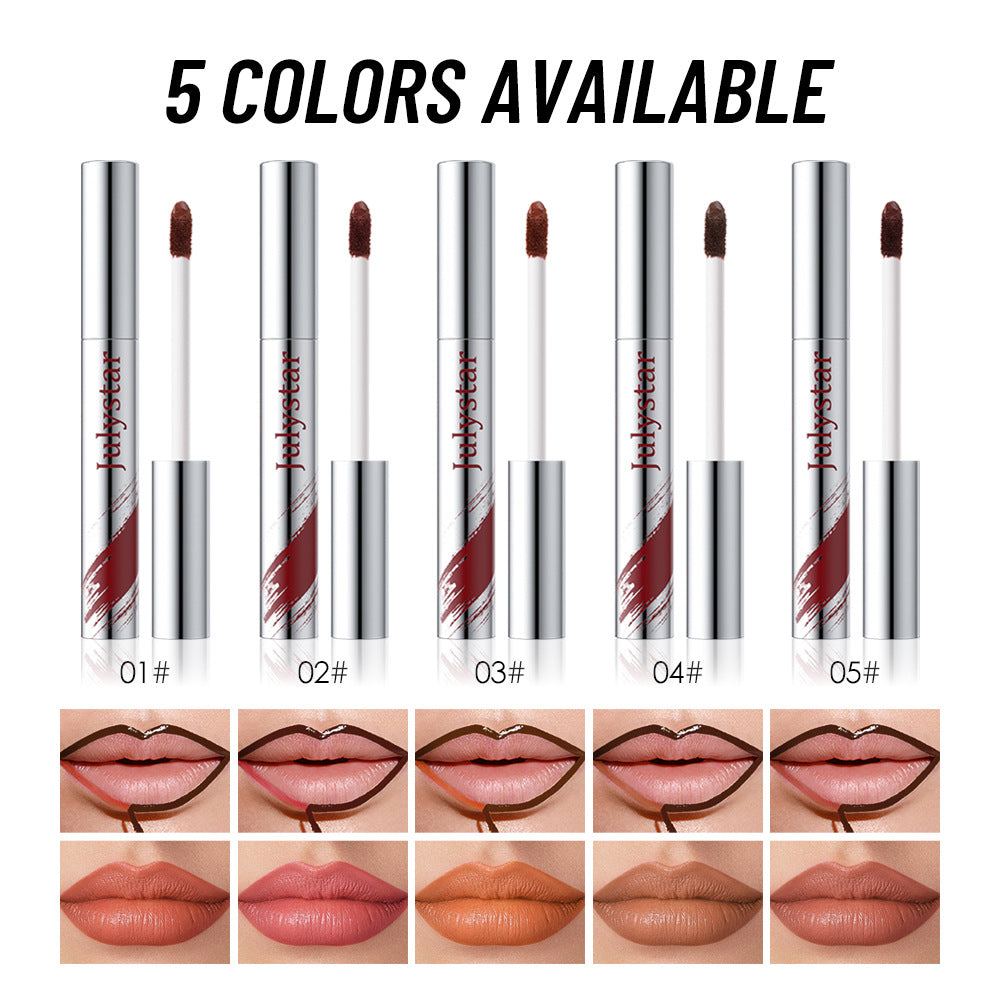 Long Lasting Peel Off Lip Liner, Matte Liquid Lip Stain Pencil, Waterproof And S