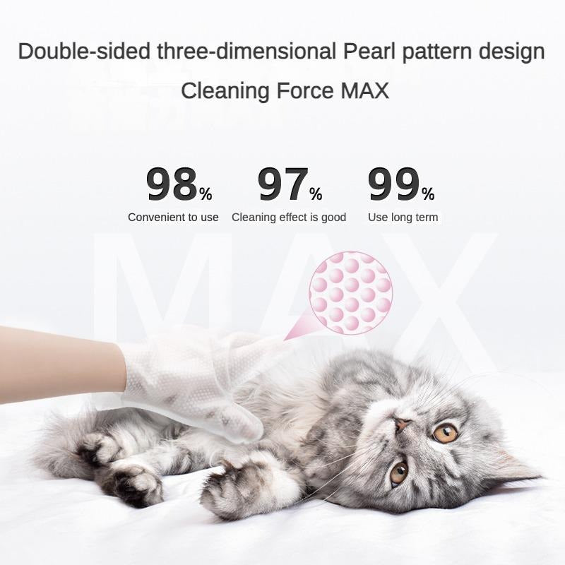 PET Cleaning  Deodorizing Bathing Wipes ForDogs And Cats, Nourish Fur Coconut Oi