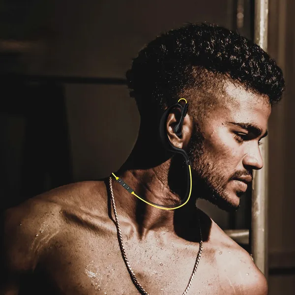 Wireless Headsets V4.1 Sport In-Ear Stereo Headphones Sweat-proof Neckband Earbu