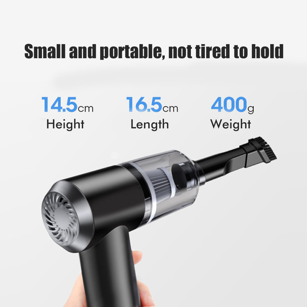 Mini Small Handheld Car Vacuum Cleaner Car Interior Blower Lightweight Durable W