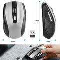 2.4G Wireless Gaming Mouse Optical Mice WIth Receiver 3 Adjustable DPI 6 Buttons