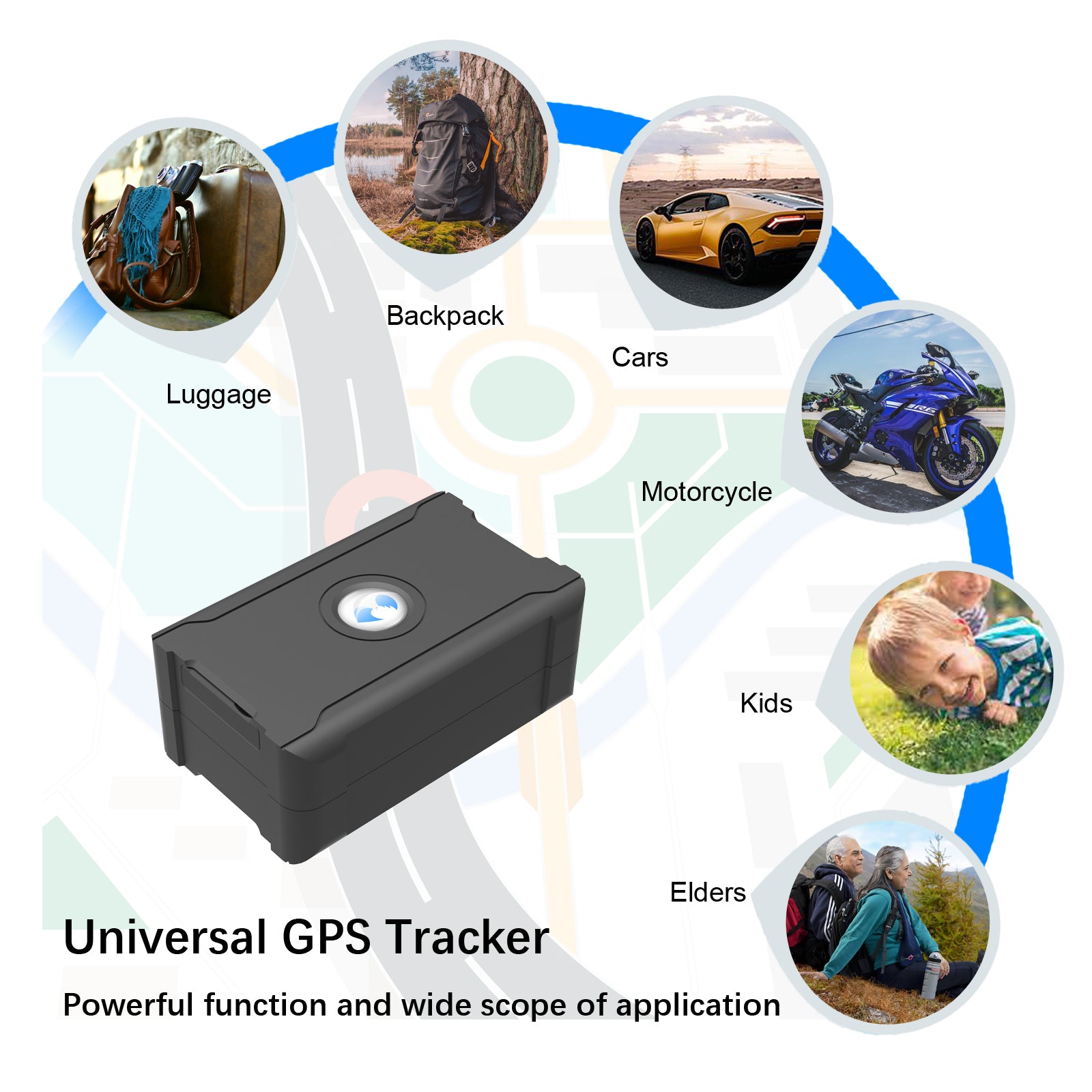Anti-Theft Hidden GPS Tracker With Remote Control Real-Time Vehicle Tracker For 