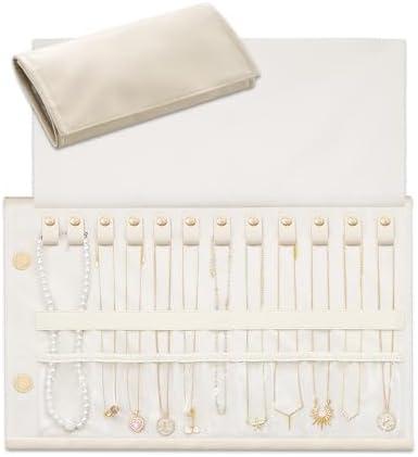 travel jewelry roll organizer — daily find — view 8