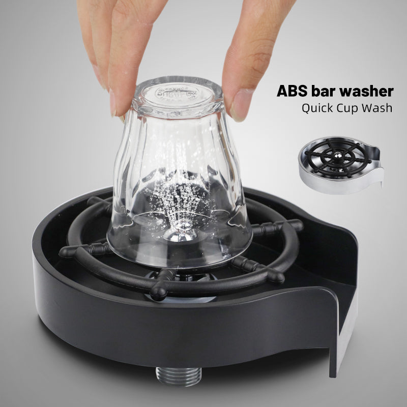 Bar Counter Cup Washer Sink High Pressure Spray Automatic Faucet Coffe (Viral) — MEGA MARKET