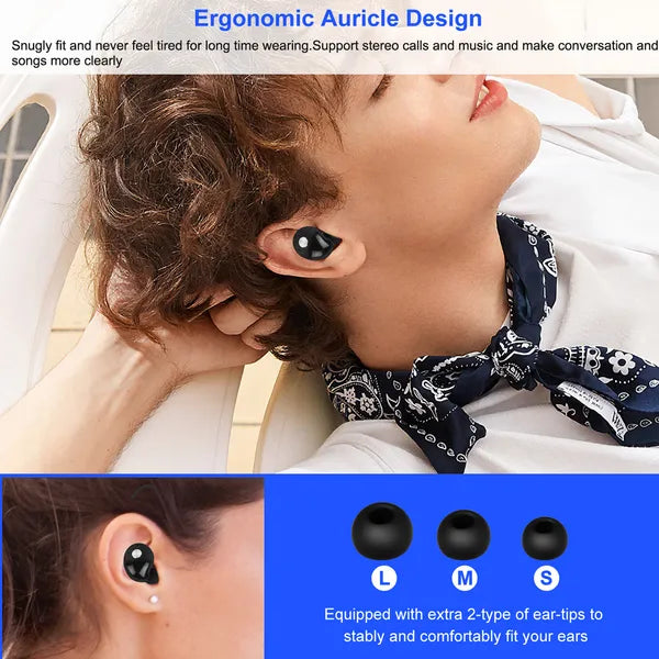 TWS True Wireless V4.2 Earbuds IPX4 In-ear Stereo Earphone Hands-free Deep Bass 