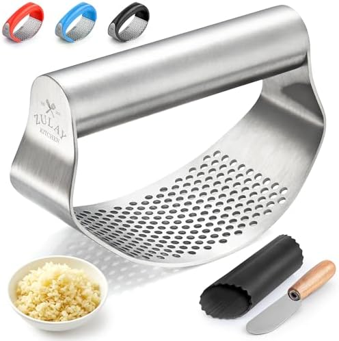 garlic press manual stainless — daily find — view 8