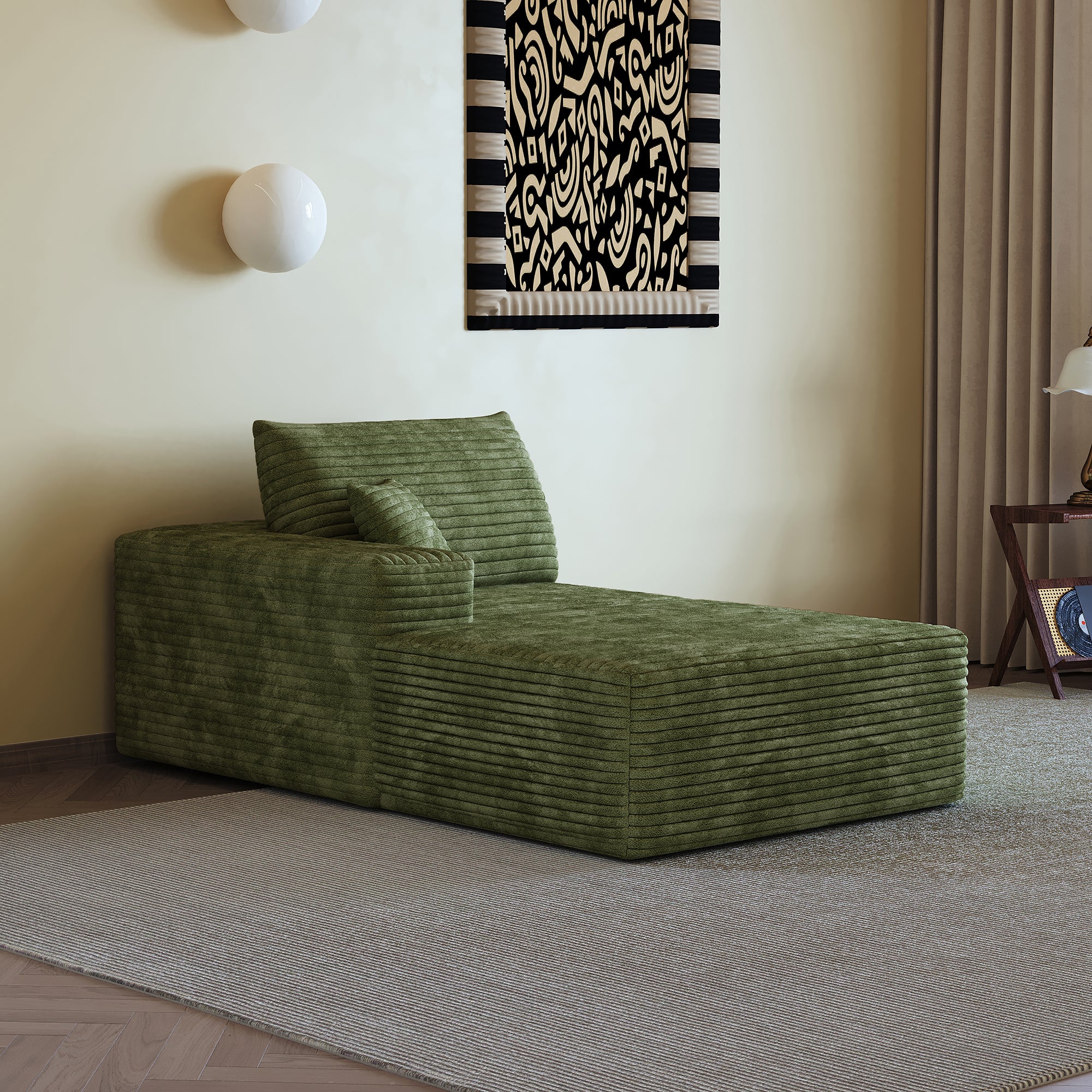 Y165-L-SLEEPER-GREEN Left Sleeper Green