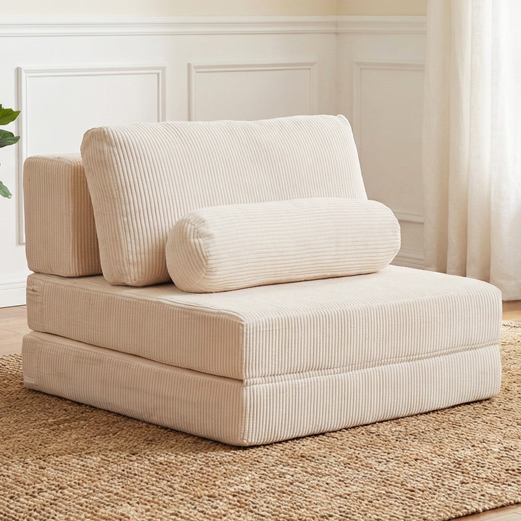 Foldable Castle Sofa Modular PlayCouchfor Living Room & Bedroom Instant Expansio
