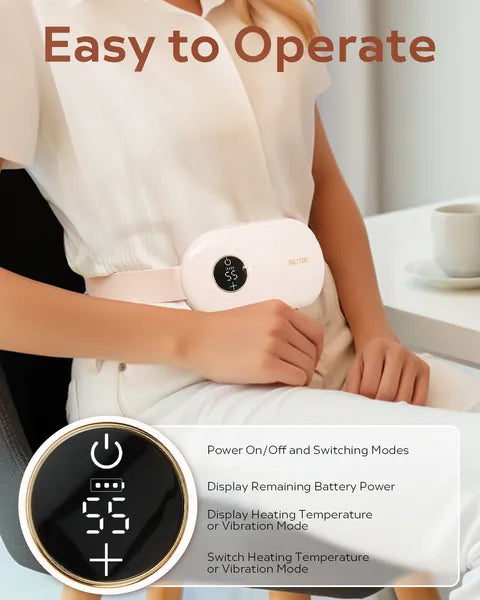 Portable Heating Pad, Heating Pad For Period Cramps, Fast Heating Pad, Wearable 