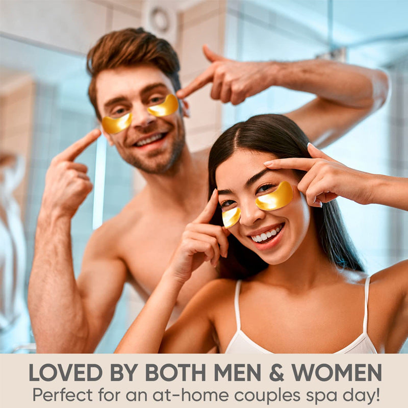 Under Eye Patches, Gold Eye Mask, Reduce Puffy Eyes And Lighten Dark Under Eyes,