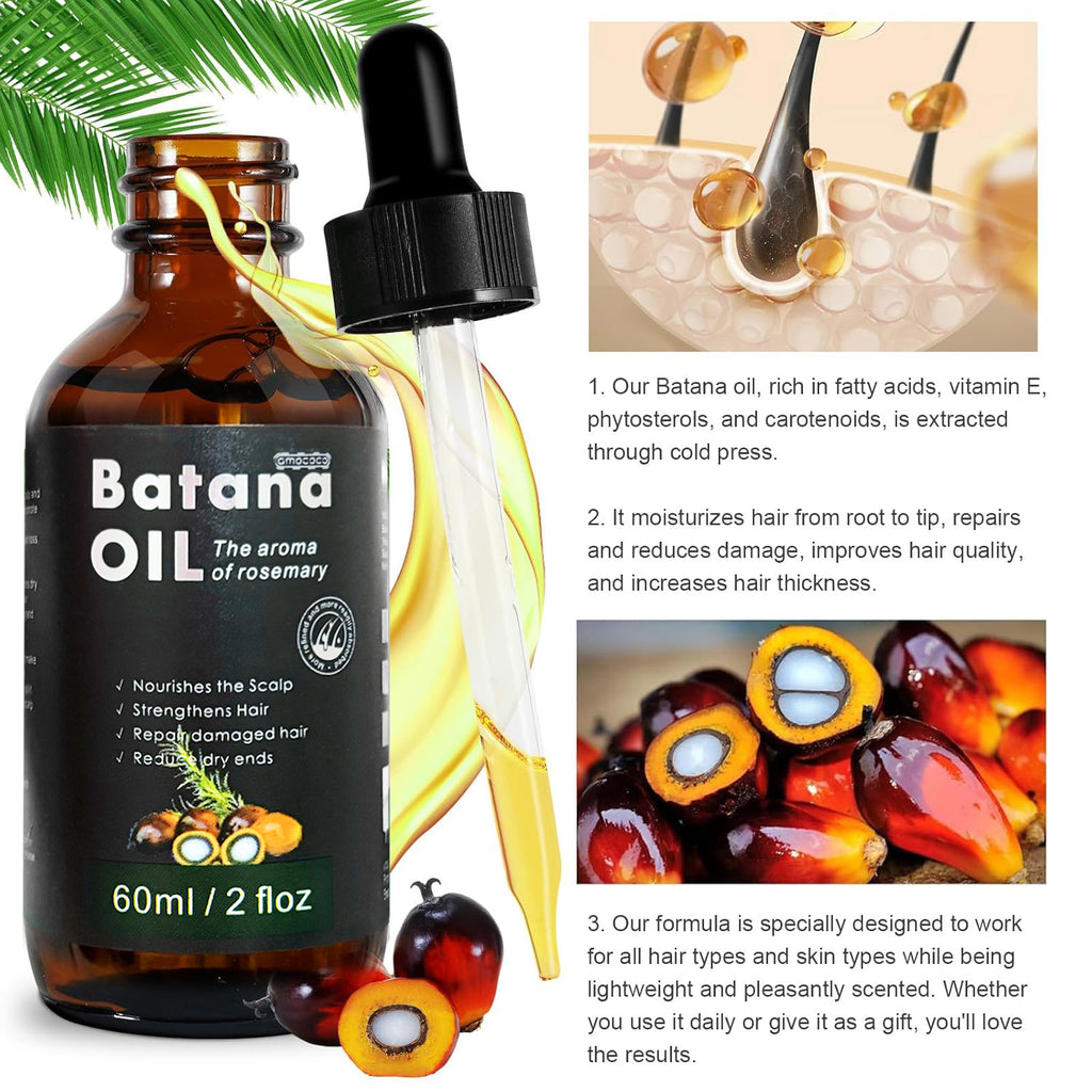 Only Supports Self Pickup With Waybill Amococo Batana Oil With Rosemary Cold Pre